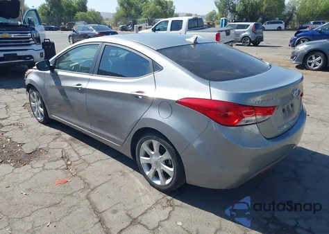 2012 Hyundai Elantra Limited (Ulsan Plant) from USA, damaged, VIN KMHDH4AE2CU349147